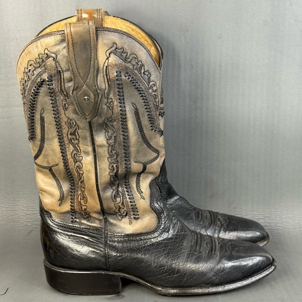 Corral leather western cowboy boots men’s size 8.5